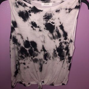 Stylish marble tank top